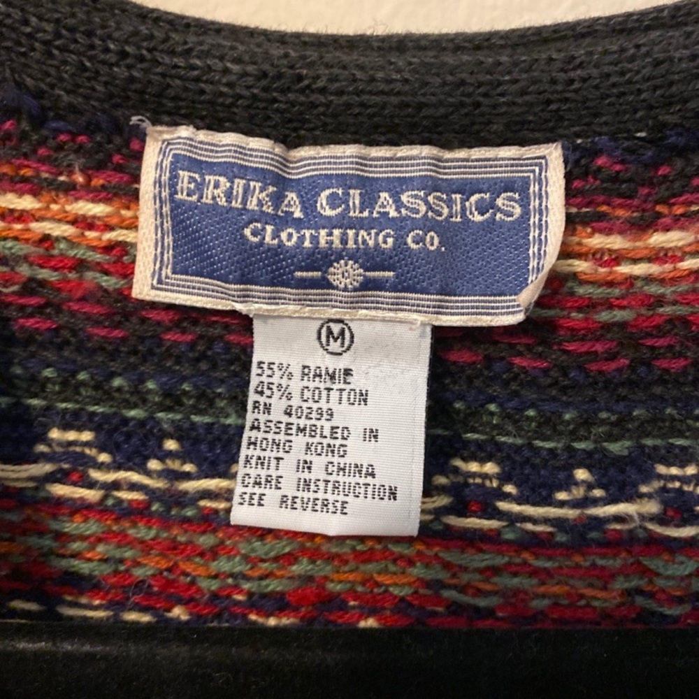 Colorful Fall Knit Vest - Picture 2 of 5
